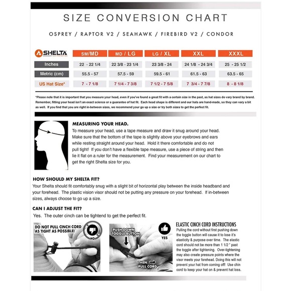 SHELTA The Raptor V2 Performance Sun Hat - Storm Grey M/L - Picture 7 of 7